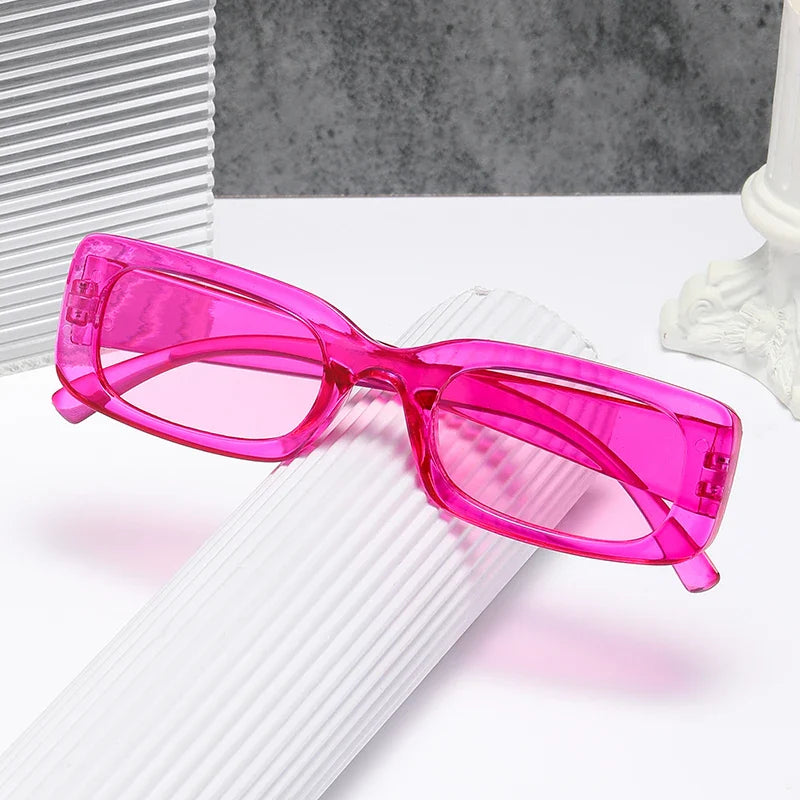 Retro Black Lens Sunglasses