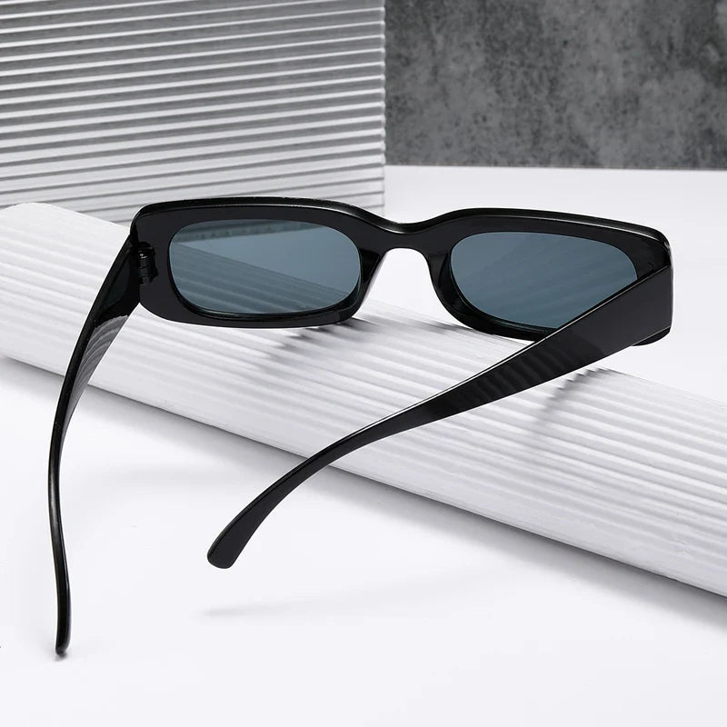 Retro Black Lens Sunglasses